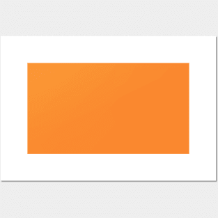 Sunshine Orange Posters and Art